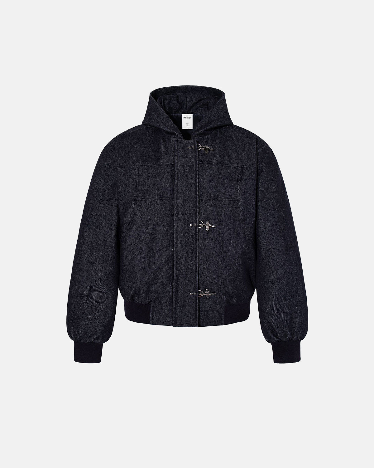 Fireman Clasp Raw Bomber Jacket | Inflation Streetwear