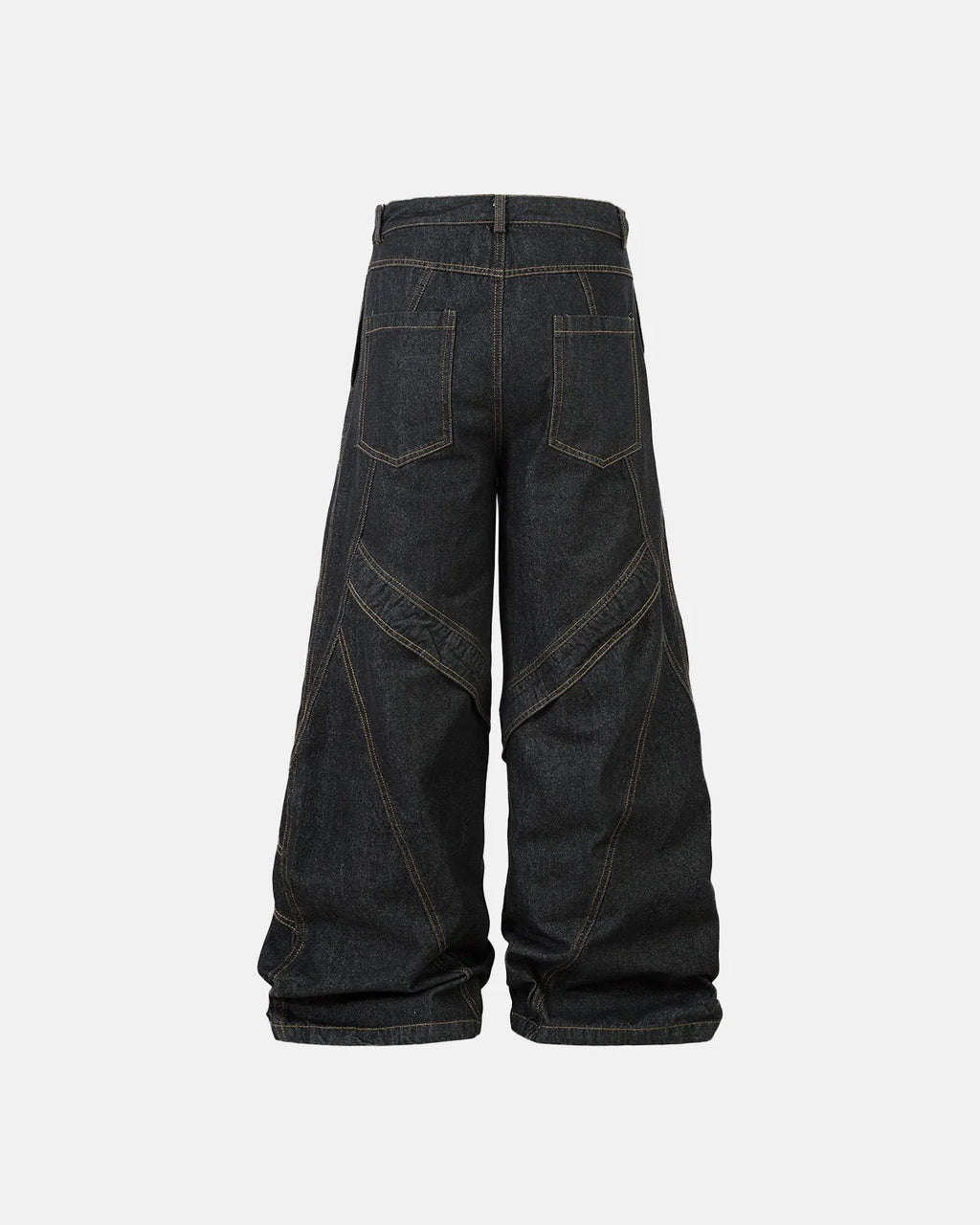 Stitching Button Up Baggy Jeans | Inflation Streetwear