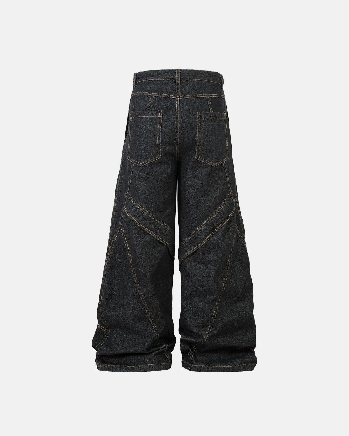 Stitching Button Up Baggy Jeans | Inflation Streetwear