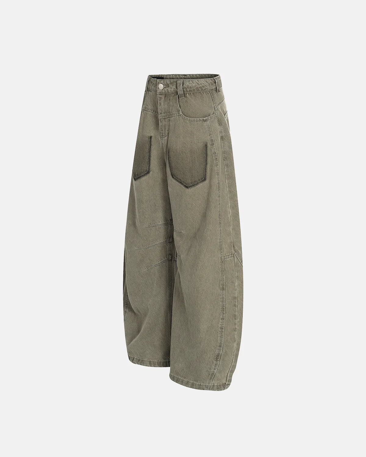 Deconstructed Cargo Baggy Jeans | INFLATION Streetwear