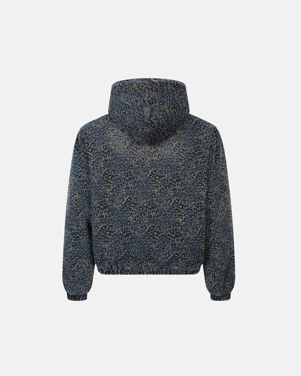 Faux Fur Washed Leopard Padded Coat | Inflation Streetwear