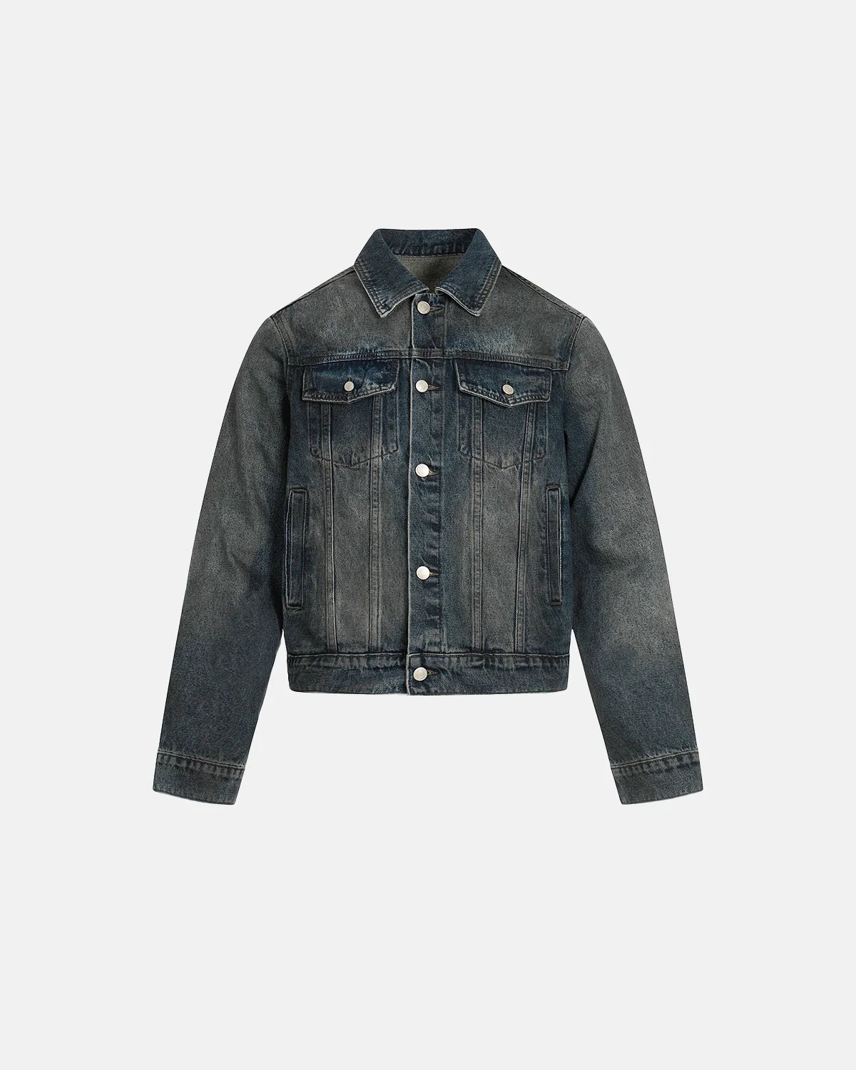 Acid Washed Cropped Denim Jacket | Inflation Streetwear
