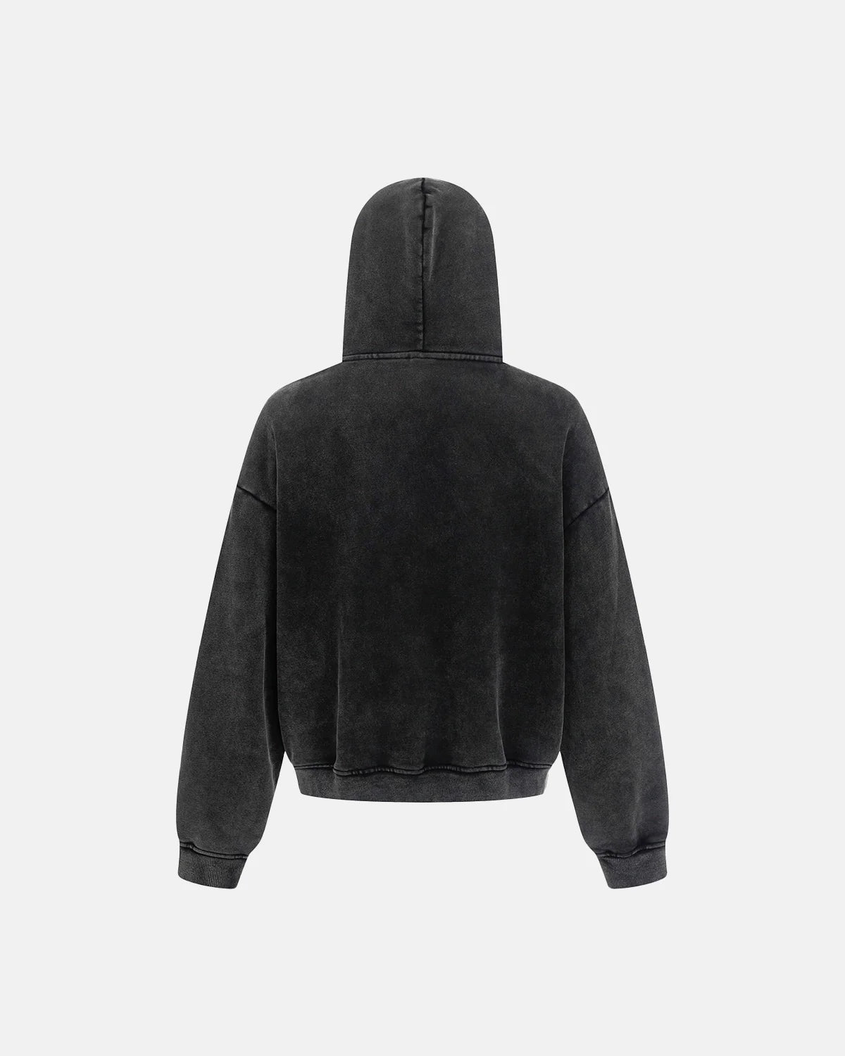 Acid Wash Fleece Cropped Hoodies | Inflation Streetwear