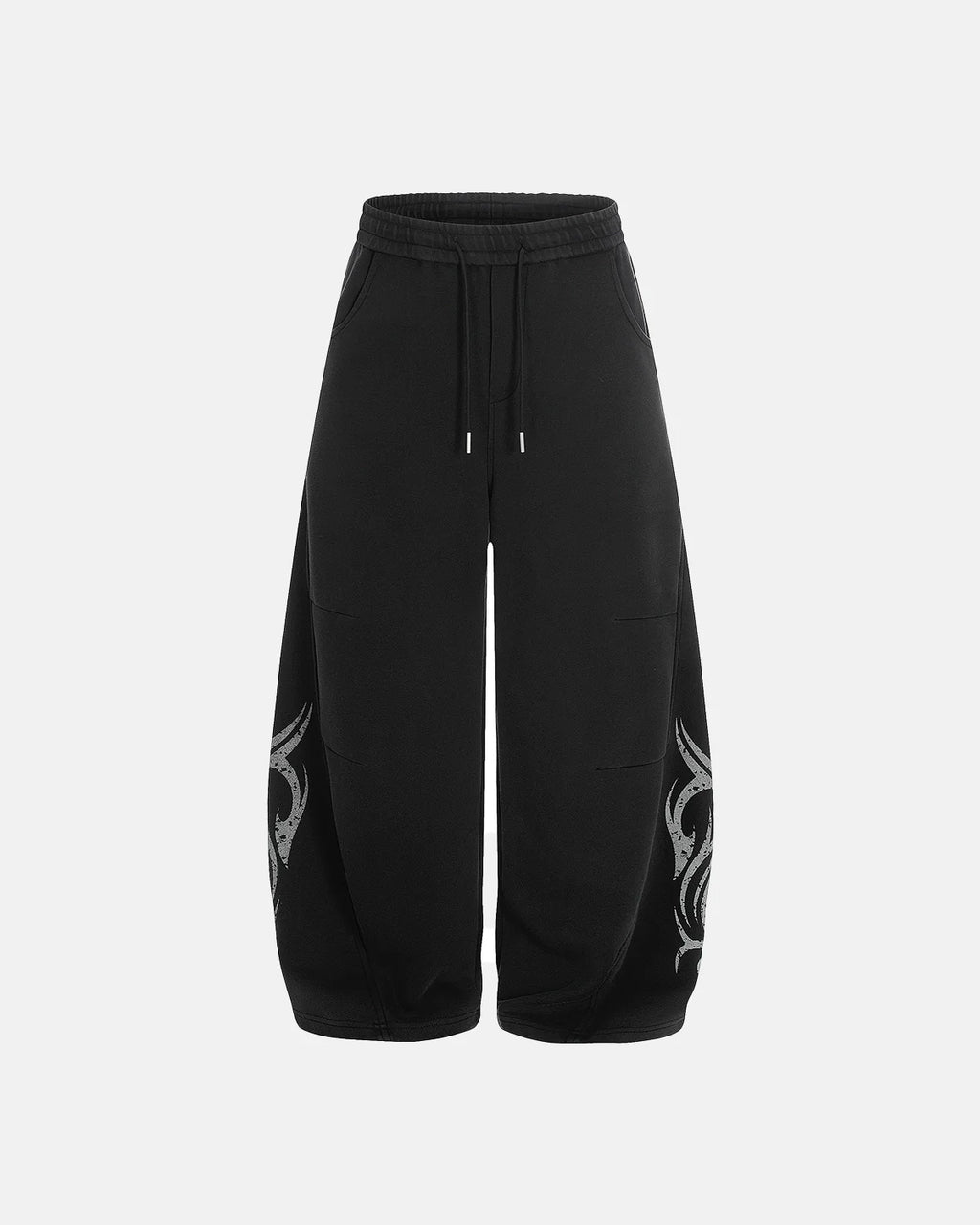 Washed Distressed Barrel Sweatpants | Inflation Streetwear