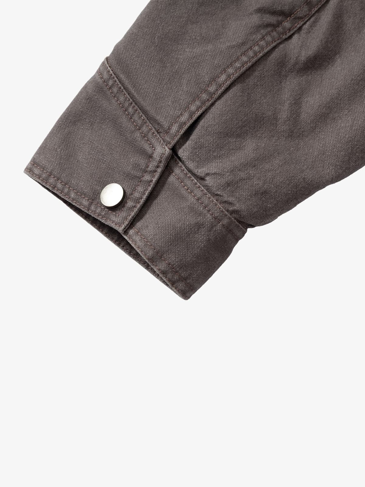 Street Graffiti Distressed High-Neck Padded Cotton Jacket