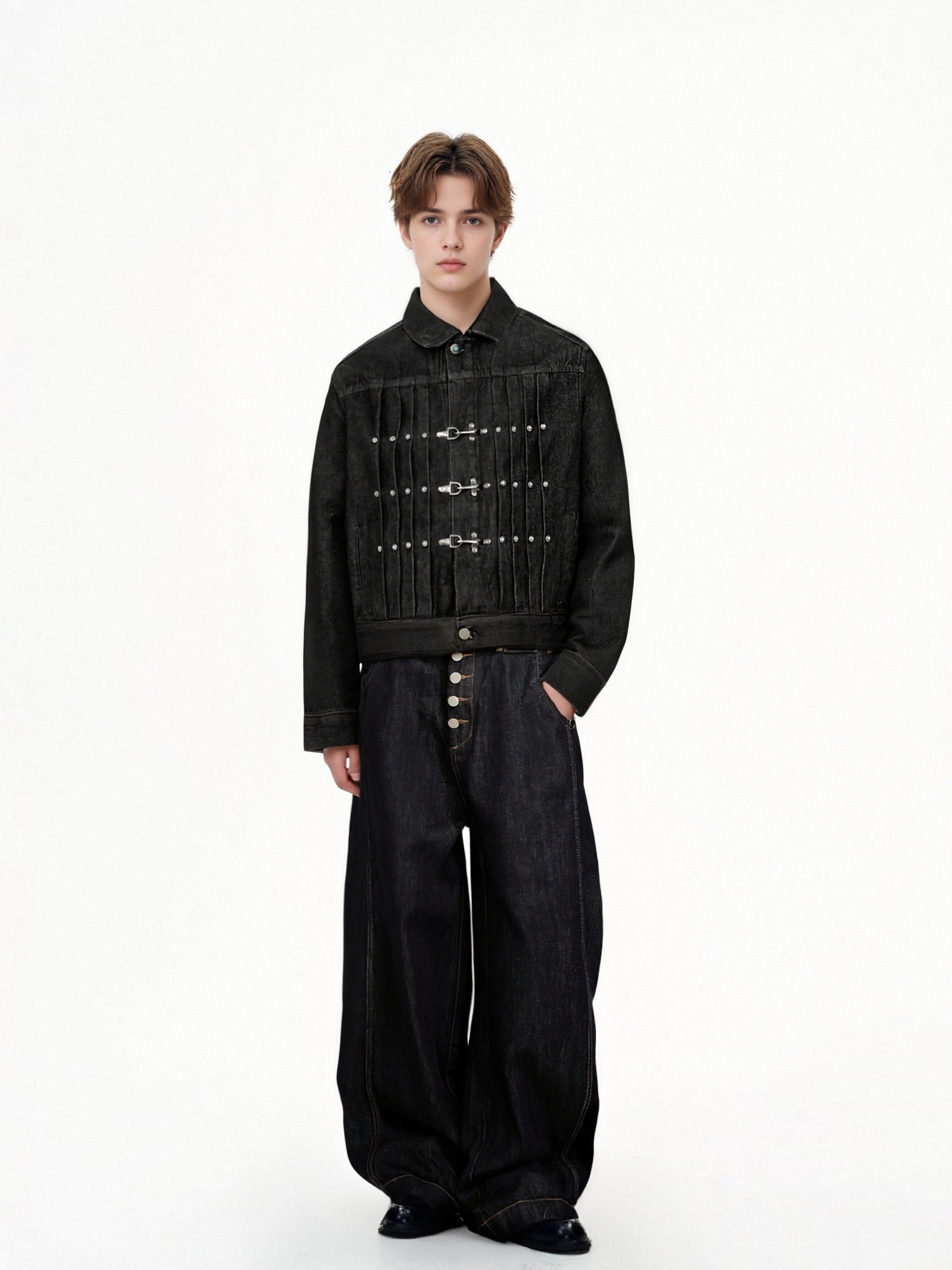 Raw Clasp Denim Jacket | Inflation Streetwear