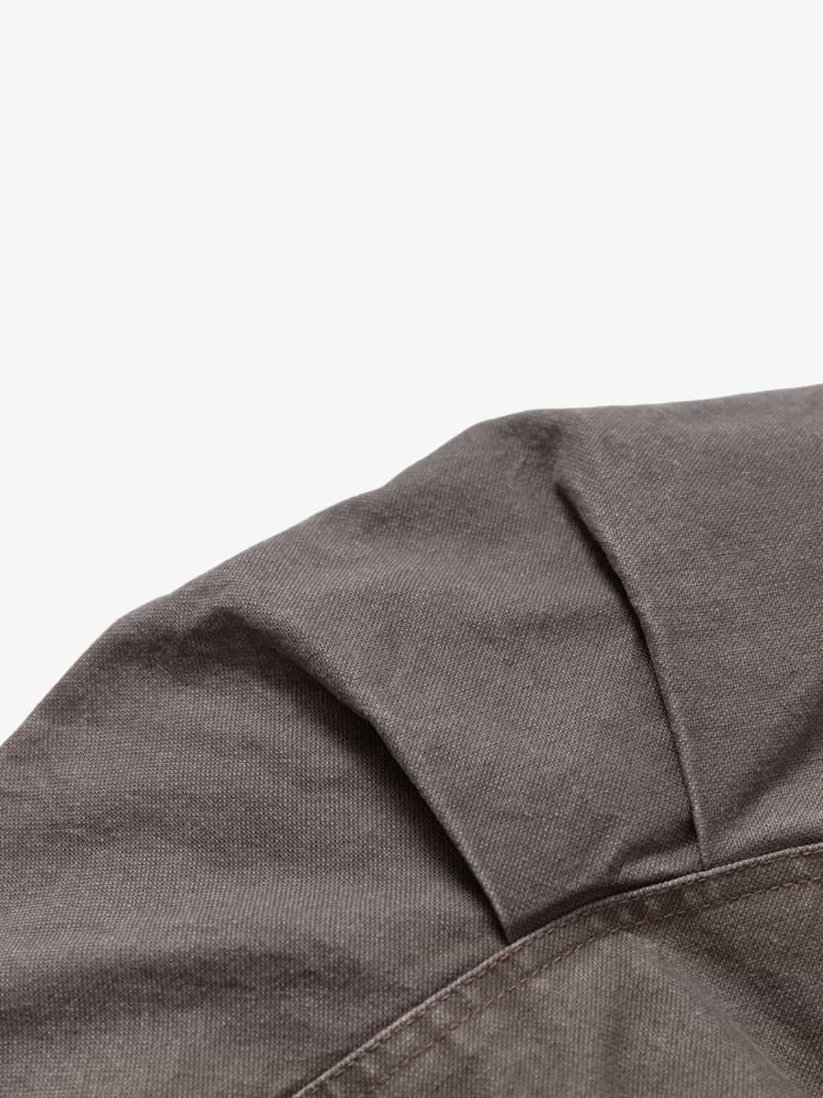 Street Graffiti Distressed High-Neck Padded Cotton Jacket