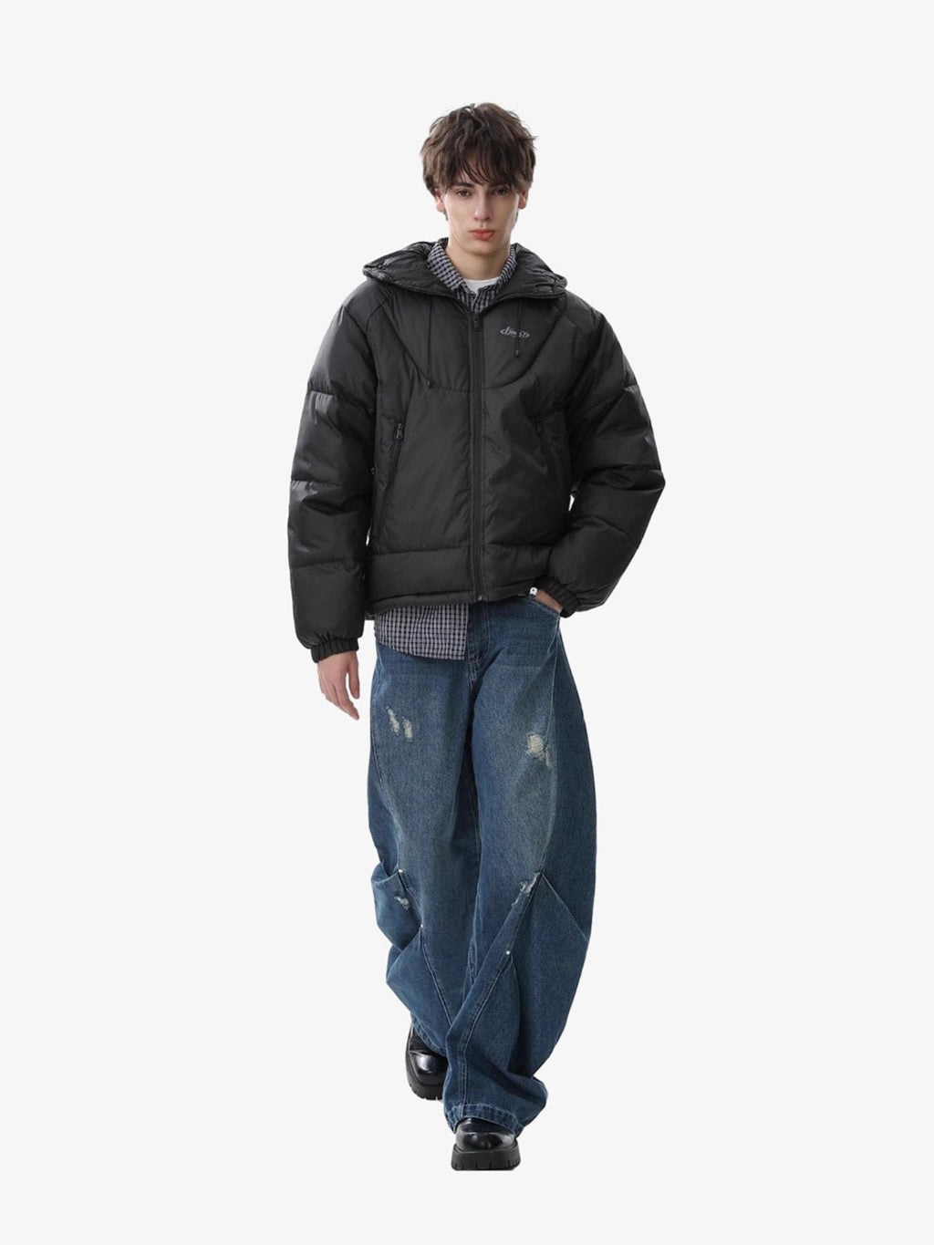 Winter Warm Outdoor Hooded Cotton Puffer Jacket