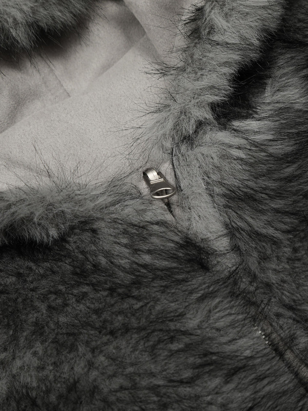 Street Fur Reversible Hooded Jacket - 2493