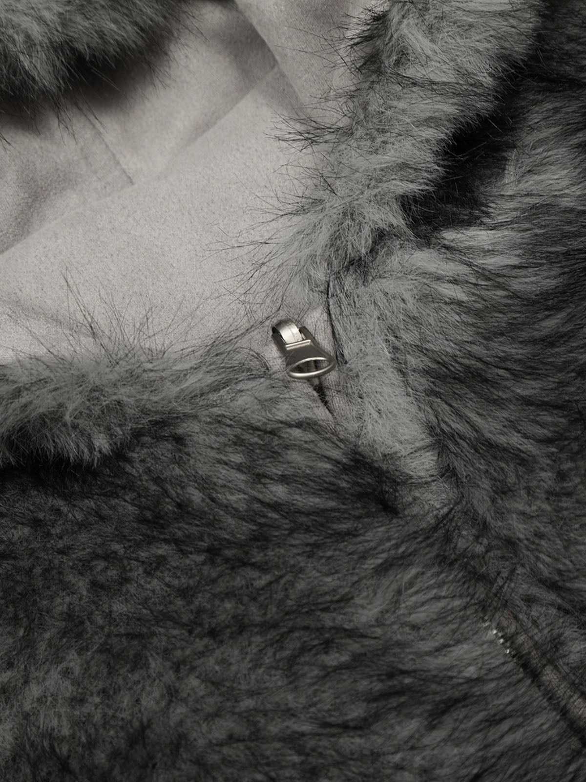 Street Fur Reversible Hooded Jacket - 2493