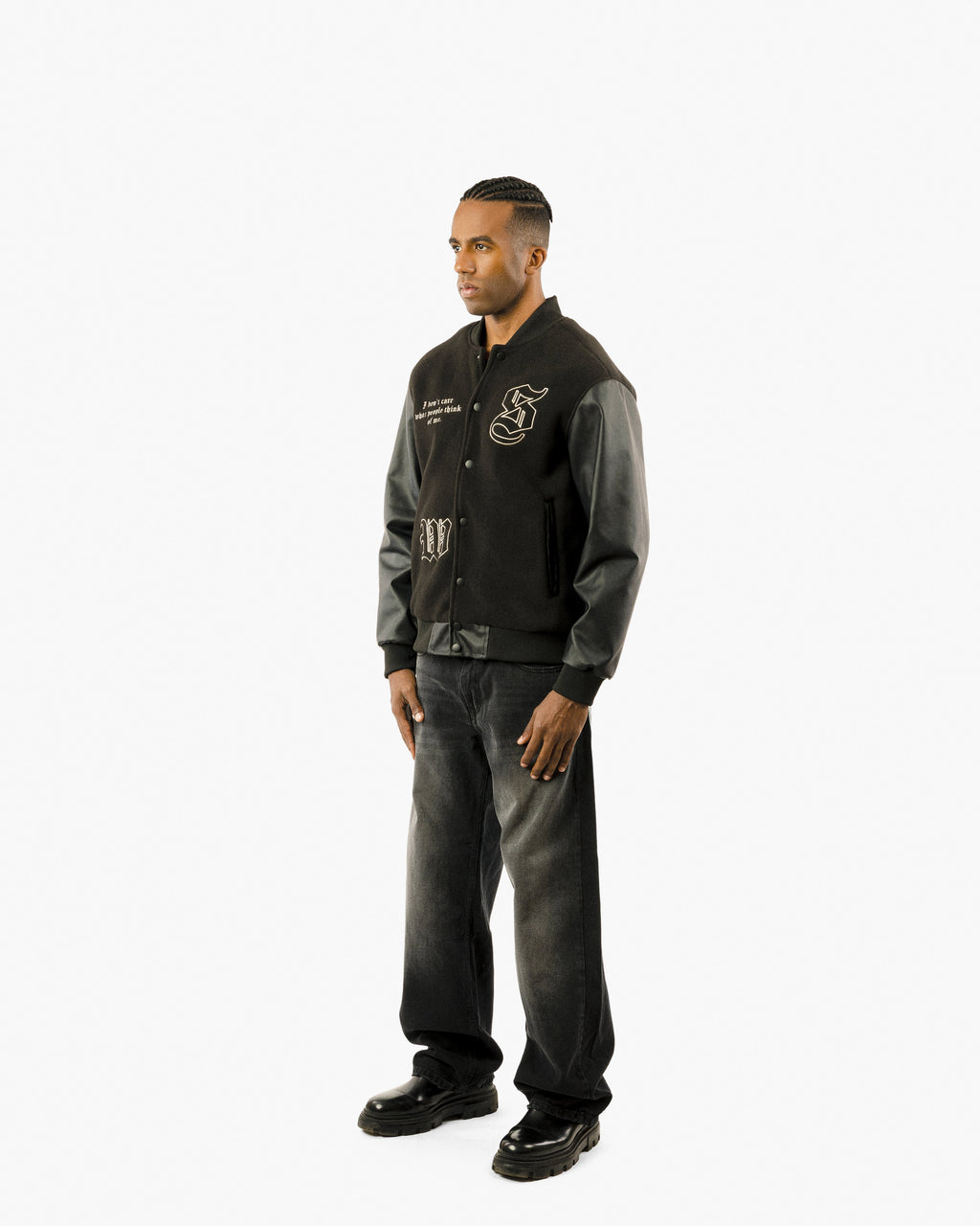 I Don’t Care Bomber Jacket