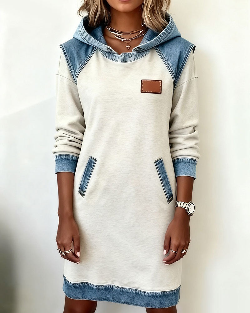 SIERRA HOODED CASUAL DRESS
