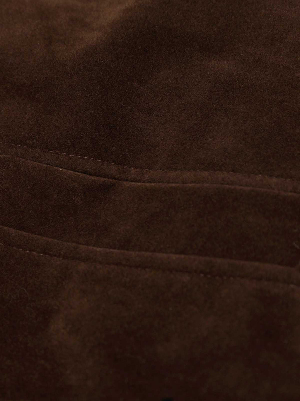 Retro Asymmetrical Lambswool Suede Padded Jacket