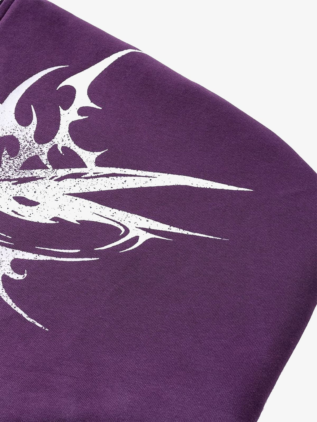 High Street Script Letter Print Zip-up Hoodie Jacket