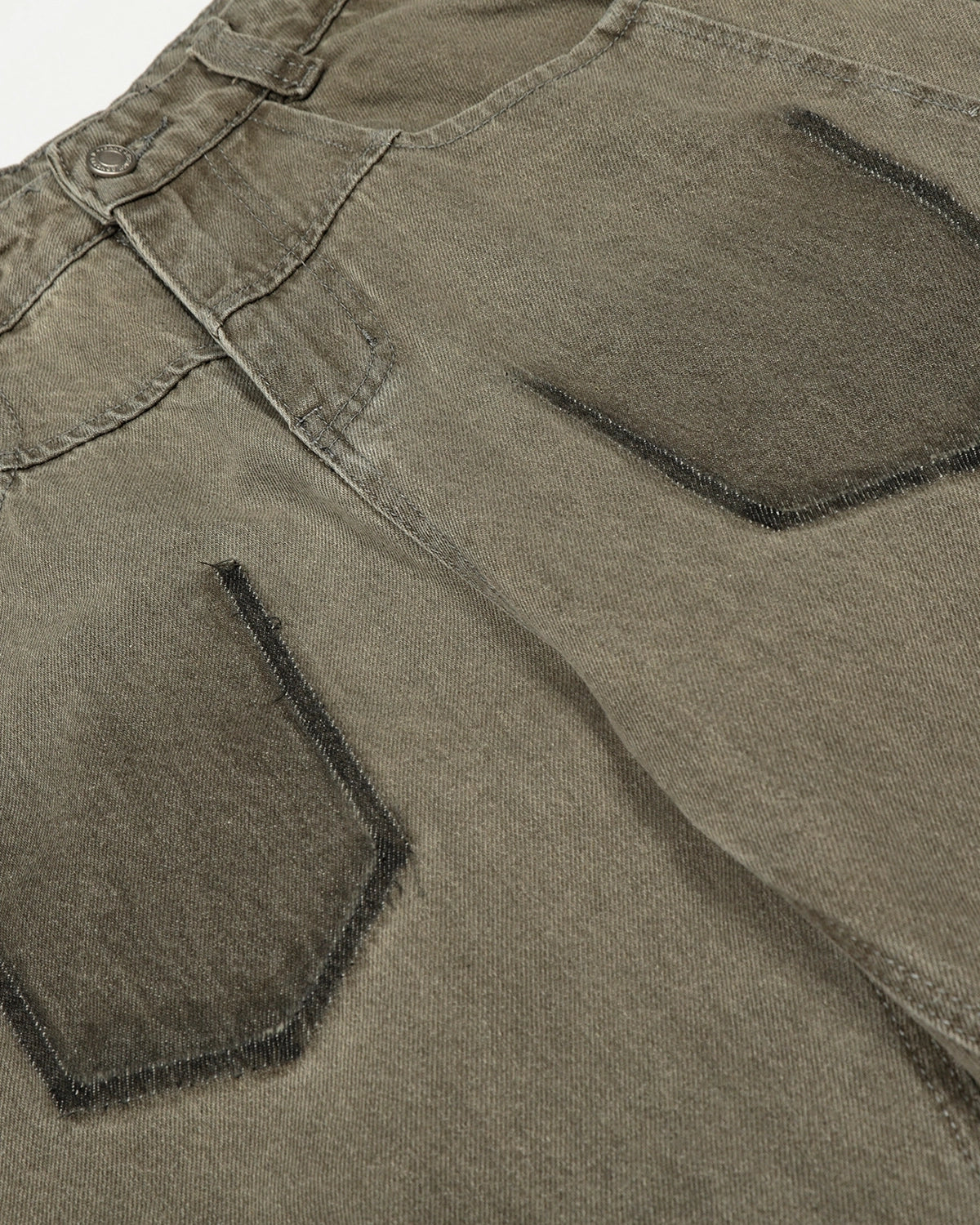 Deconstructed Cargo Baggy Jeans | INFLATION Streetwear