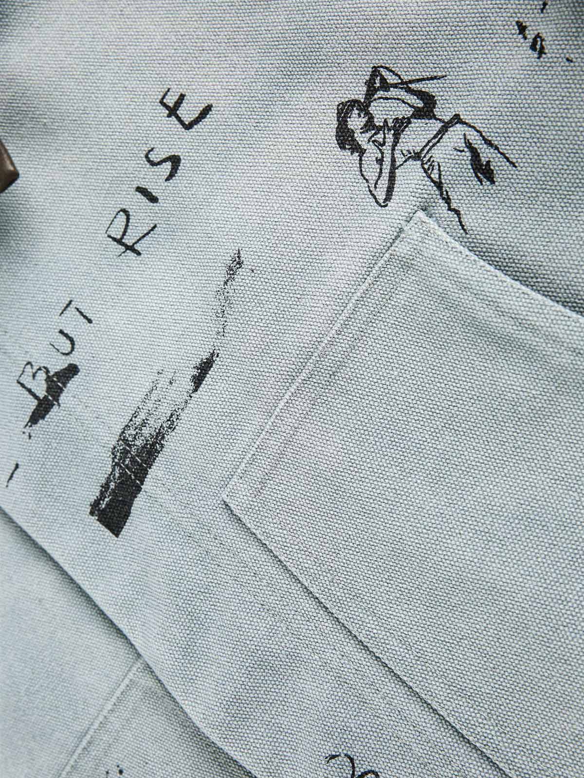 Vintage Washed Distressed Barn Work Jacket