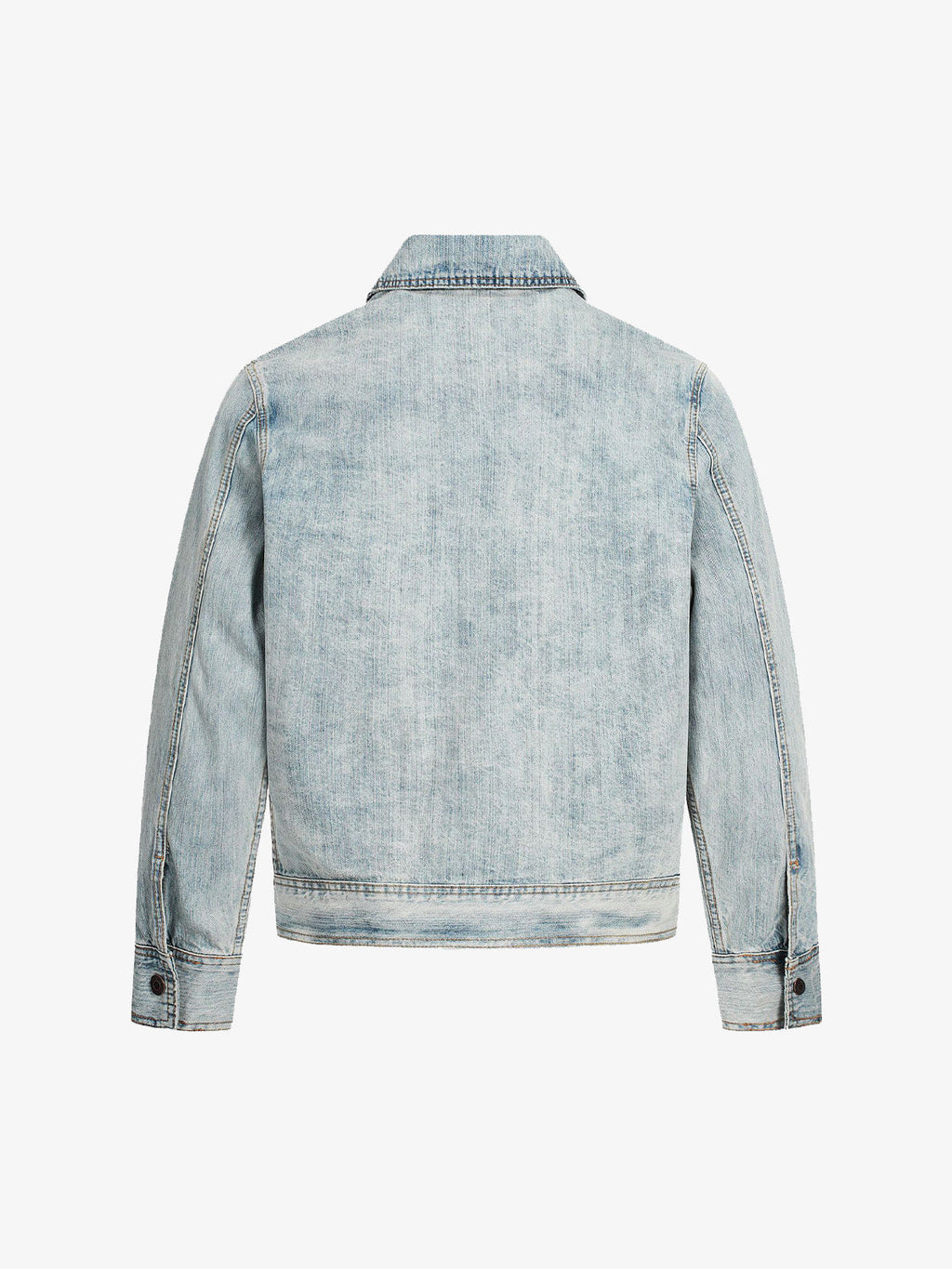 Vintage Light Wash Workwear Denim Jacket