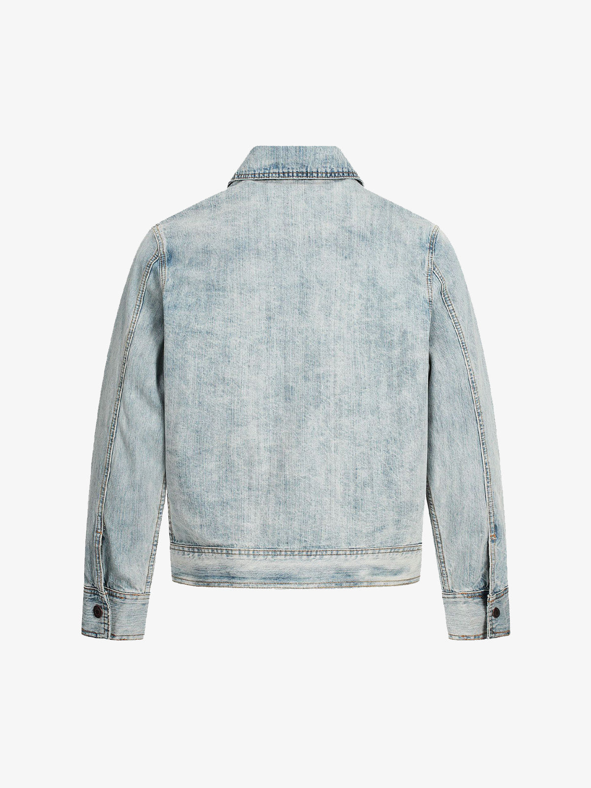 Vintage Light Wash Workwear Denim Jacket