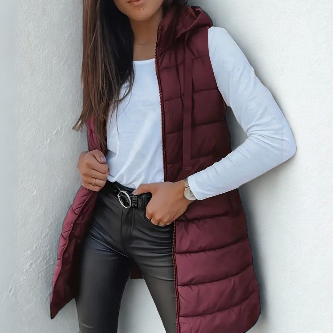 ZYRIC LONG PUFFER VEST