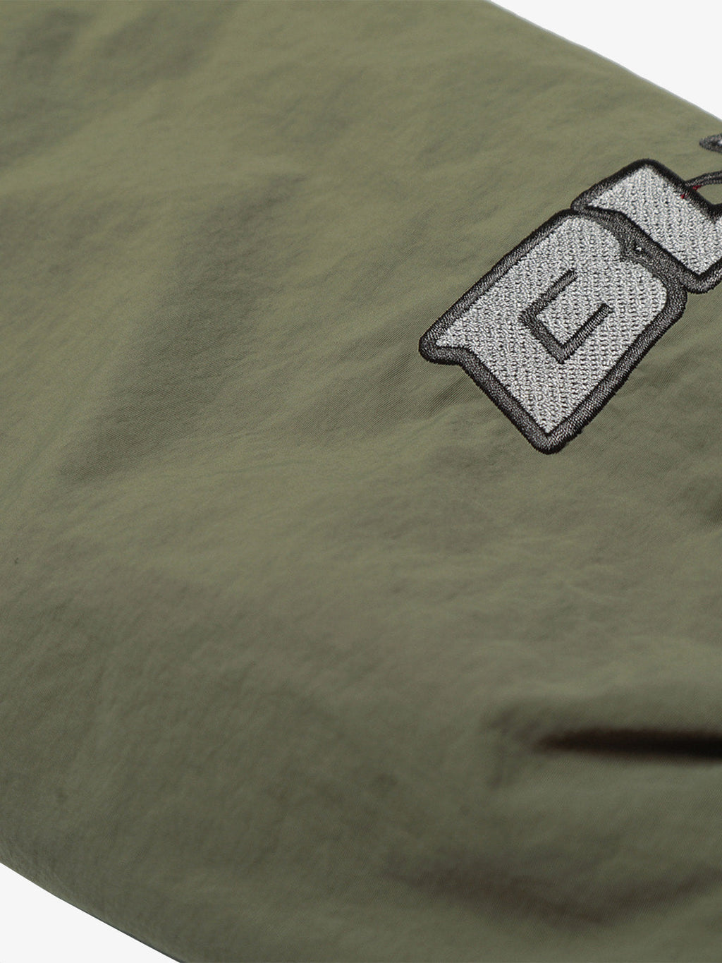 Retro Badge Embroidered Fur Collar Bomber Jacket