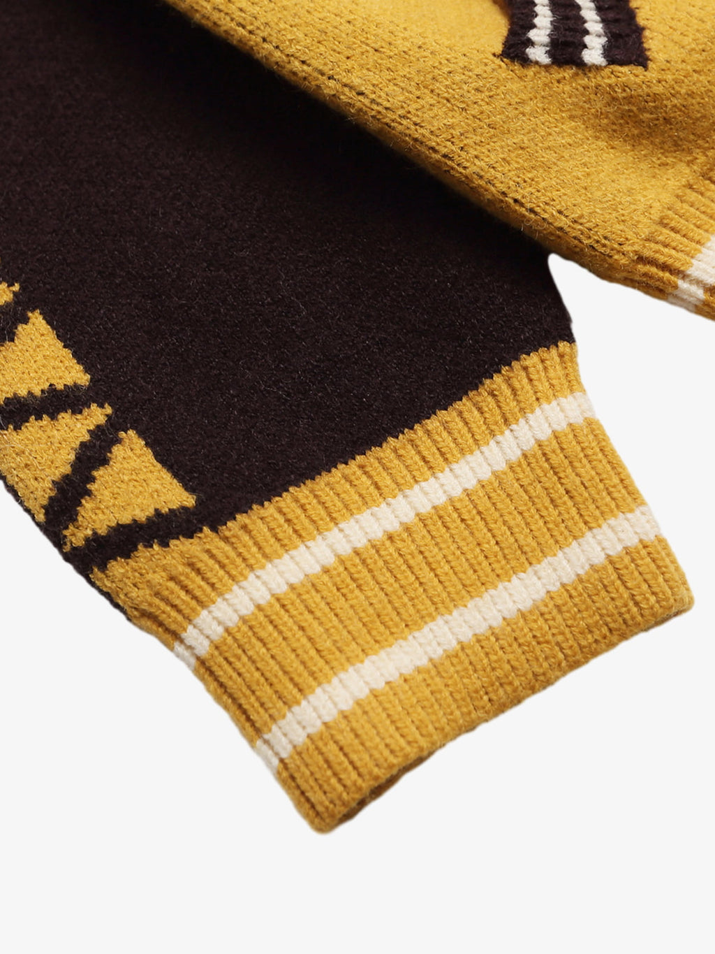 Retro Motorcycle Colorblock  Knitted Zip-up Sweater Jacket