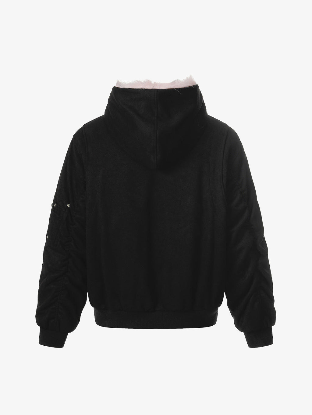 Street Fur Reversible Hooded Jacket - 2493