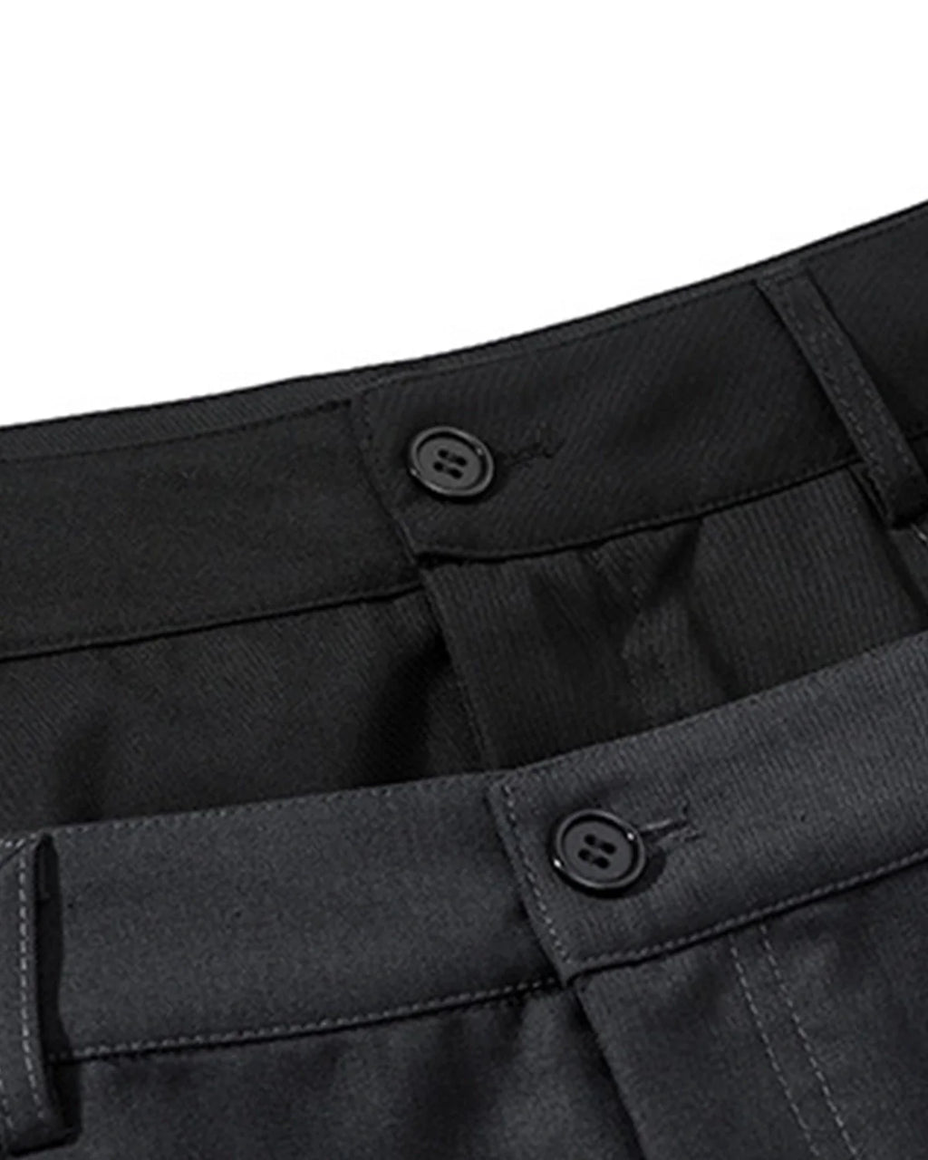 Double Waist Patchwork Wide Leg Pants | Inflation streetwear