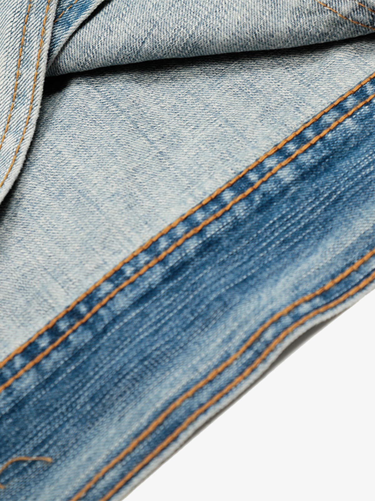 Vintage Light Wash Workwear Denim Jacket