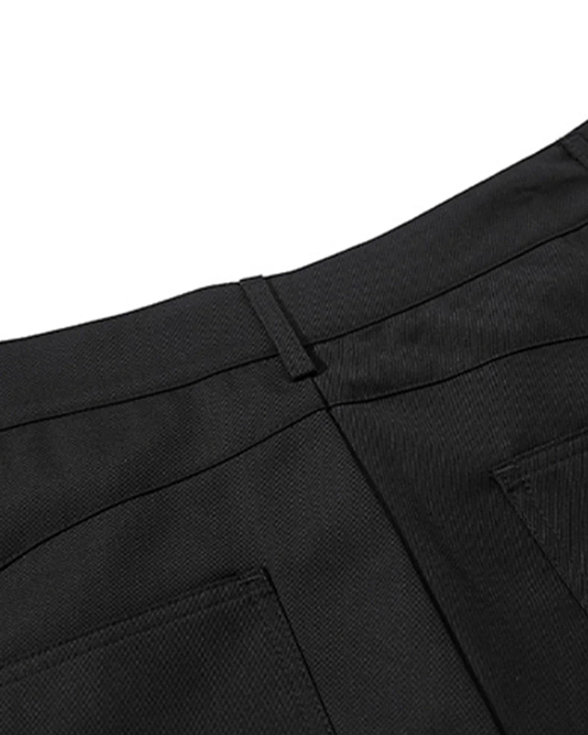 Double Waist Patchwork Wide Leg Pants | Inflation streetwear