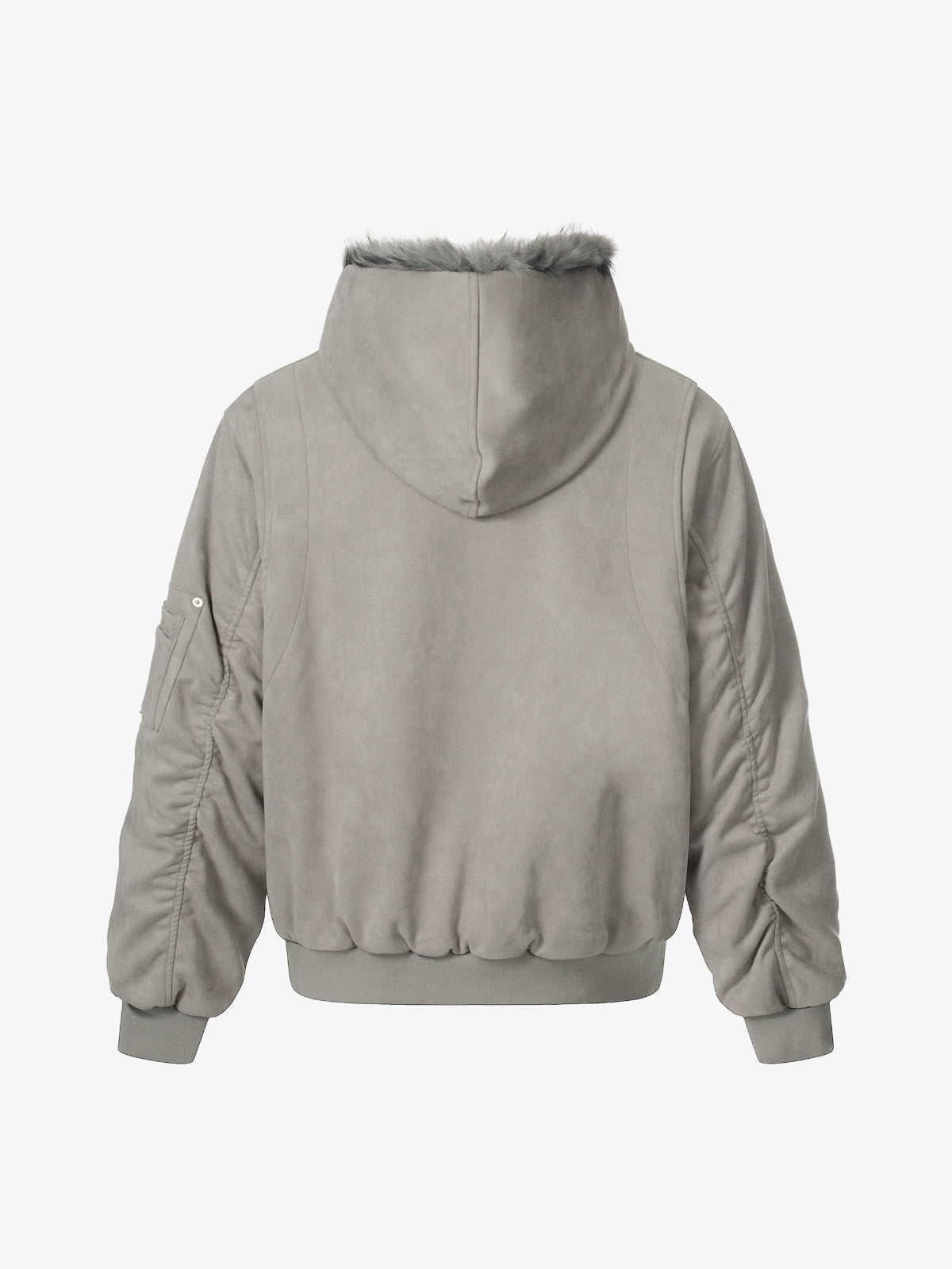 Street Fur Reversible Hooded Jacket - 2493