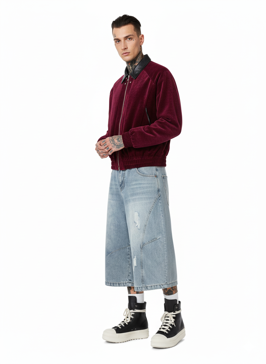 Retro Velvet Luxury Lapel Jacket