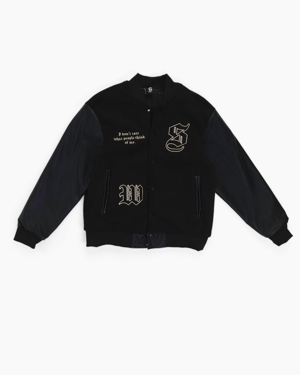 I Don’t Care Bomber Jacket