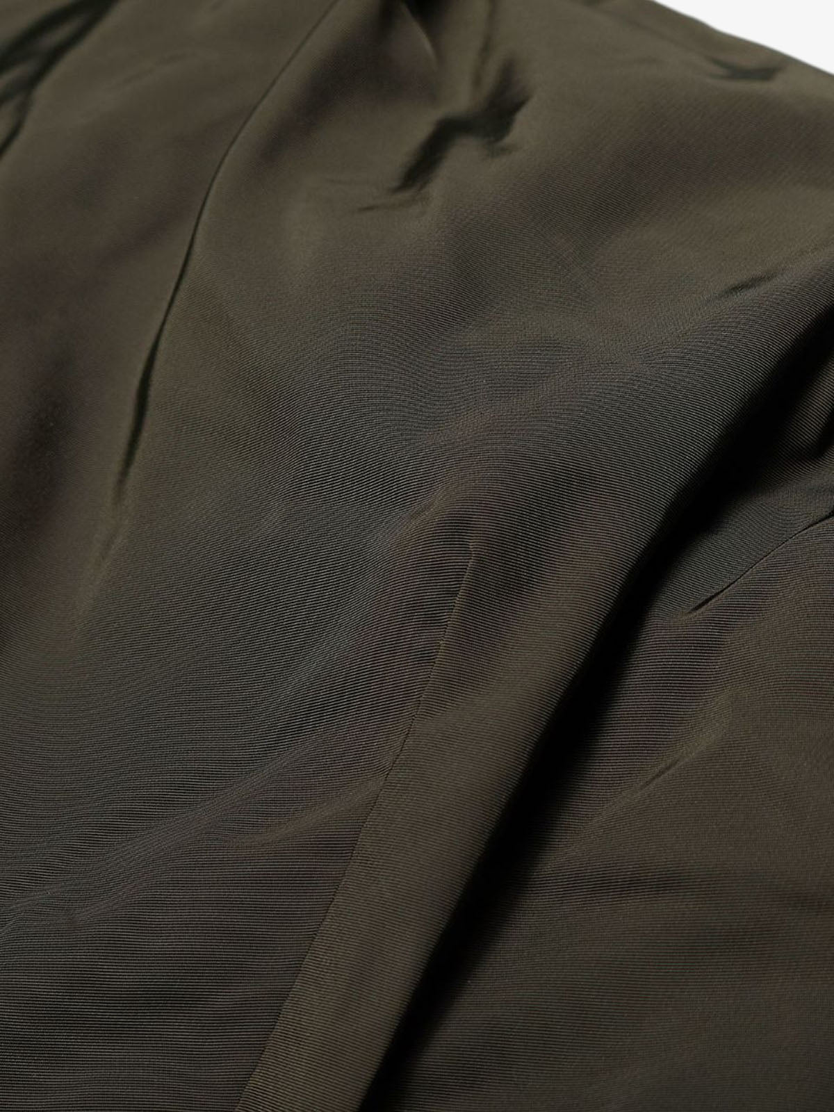 Vintage Zipper Design Fur Stand Collar Bomber Jacket