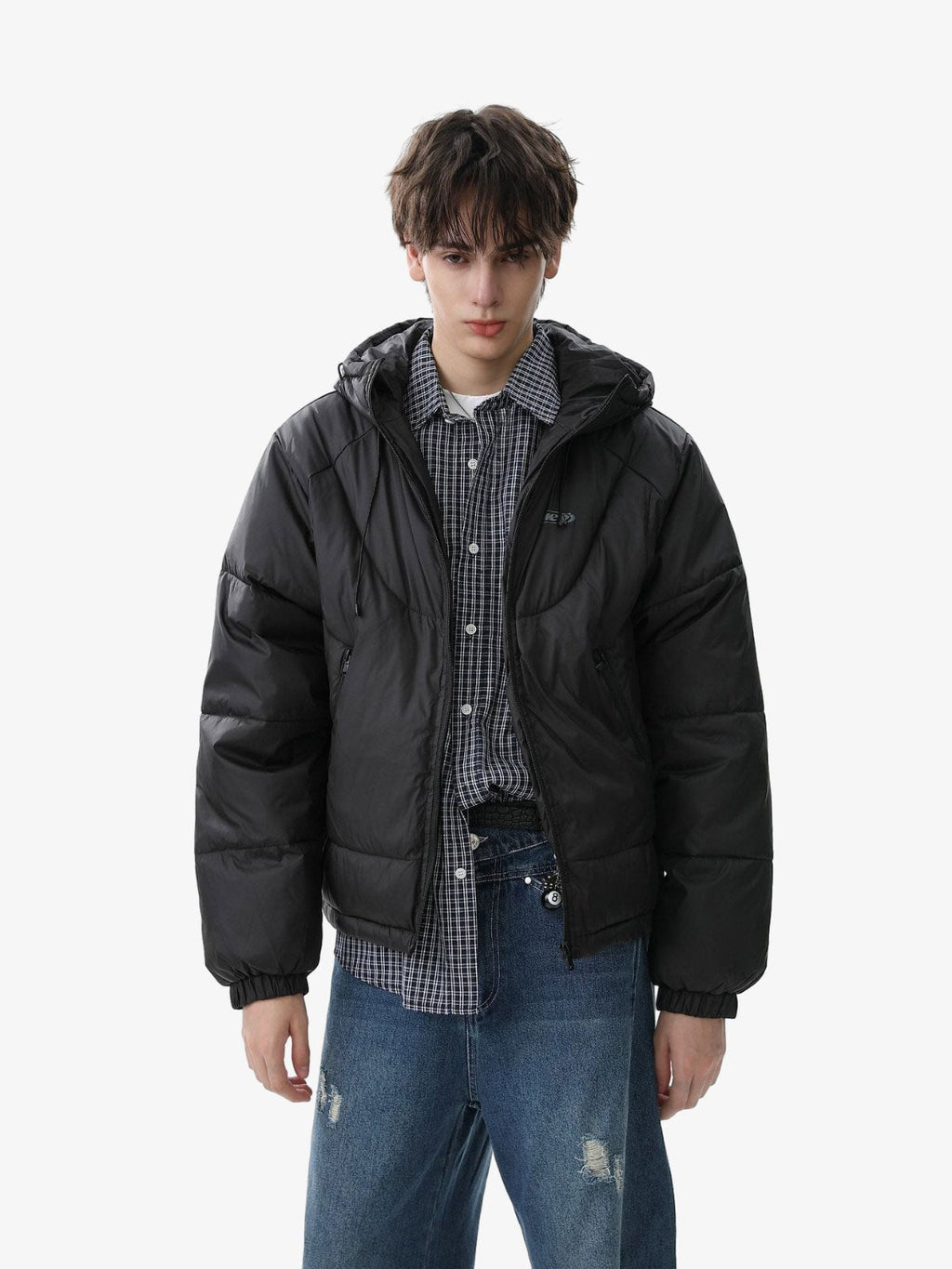 Winter Warm Outdoor Hooded Cotton Puffer Jacket