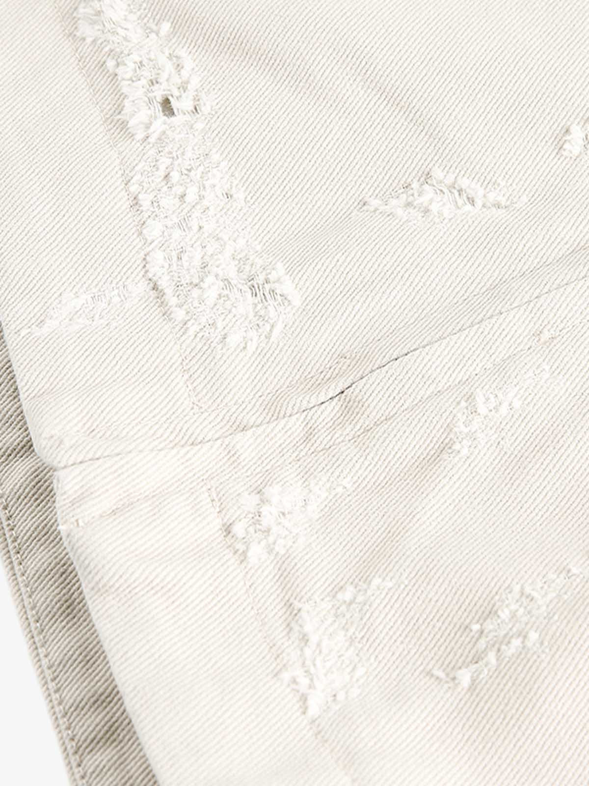 Street Washed Distressed Detroit Jacket