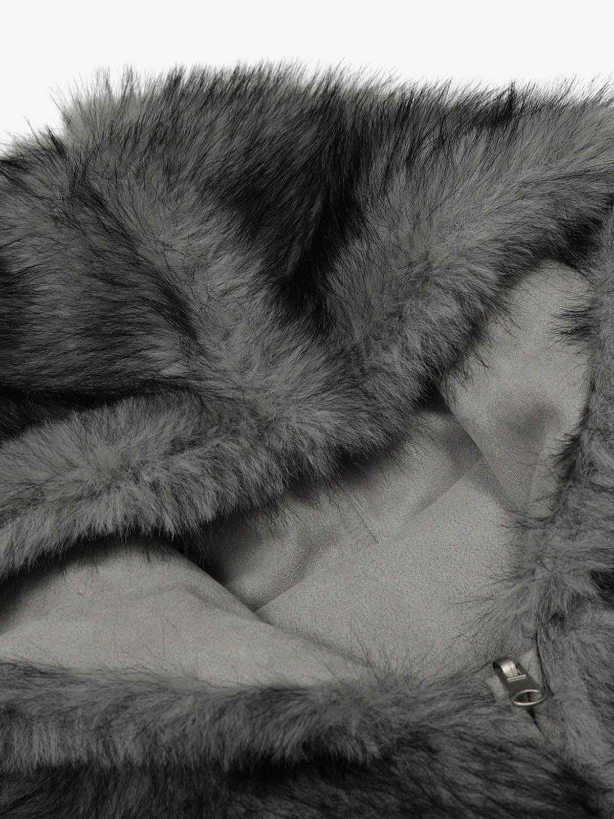 Street Fur Reversible Hooded Jacket - 2493