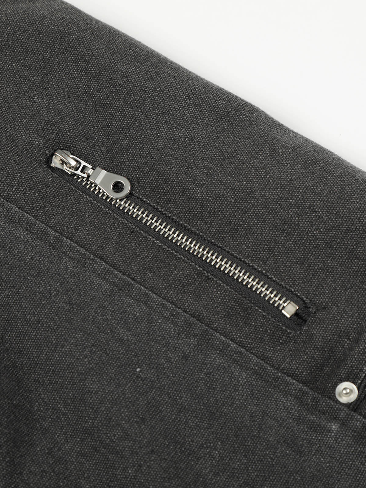 Pocket Zip Up Fur Collar Work Quilted Jacket