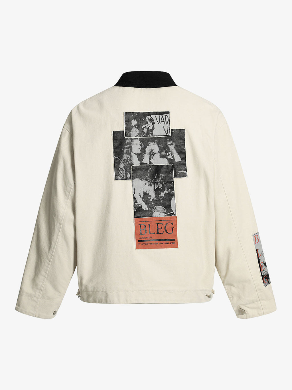 Street Washed Distressed Detroit Jacket