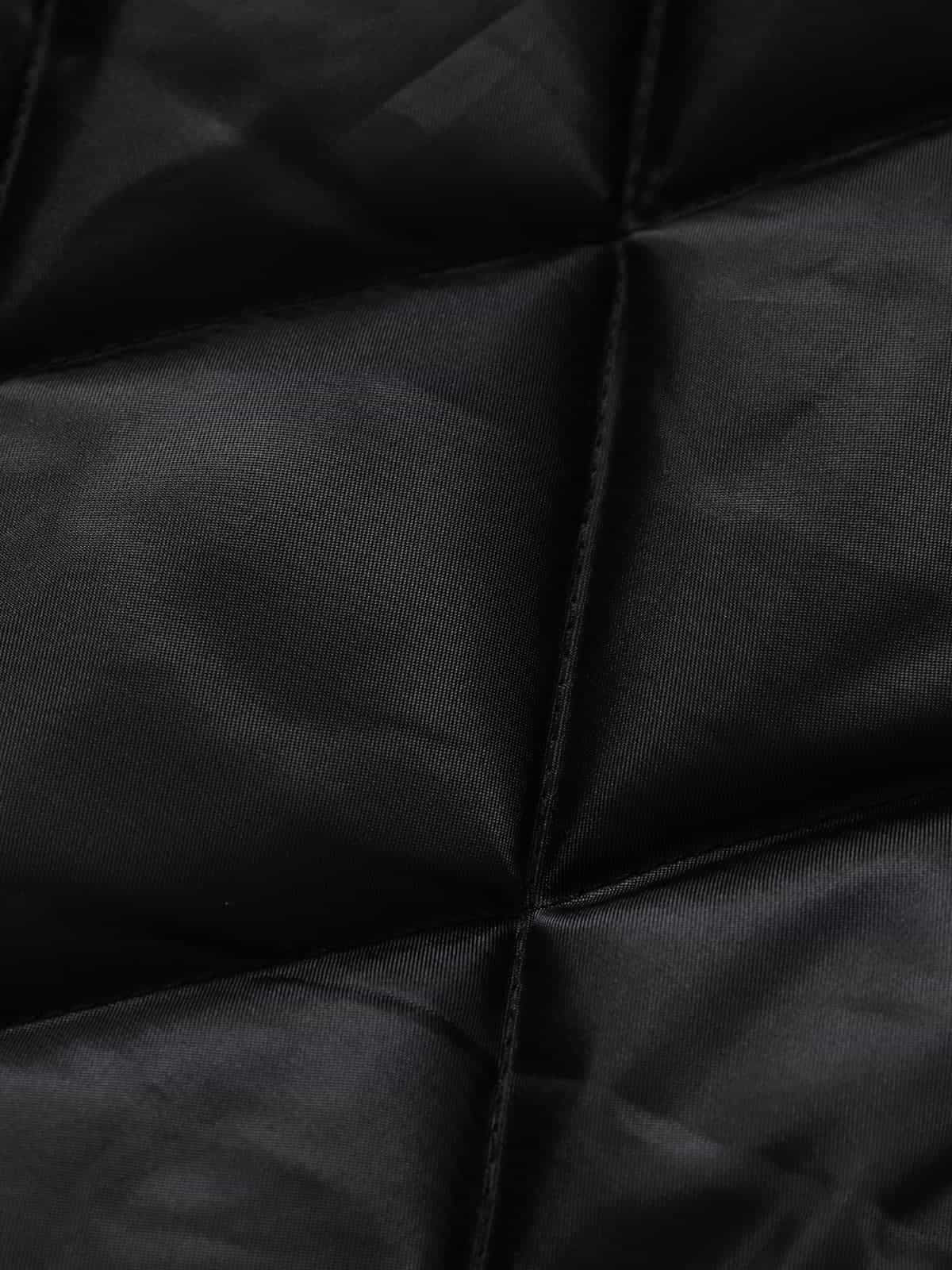 Street Graffiti Lamb Collar Flight Cotton Jacket