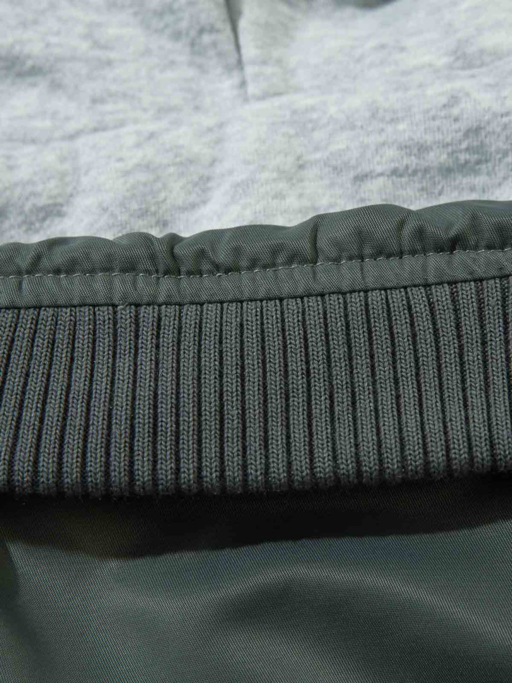 Vintage Fur Hood Padded Zip Up Bomber Jacket