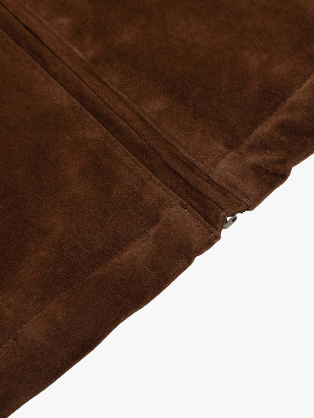 Retro Studded Suede Padded Winter Jacket