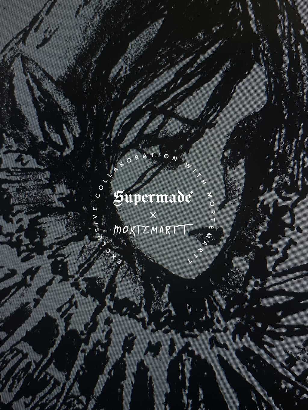 Supermade × Mortemartt Graphic Hooded Jacket- 2279