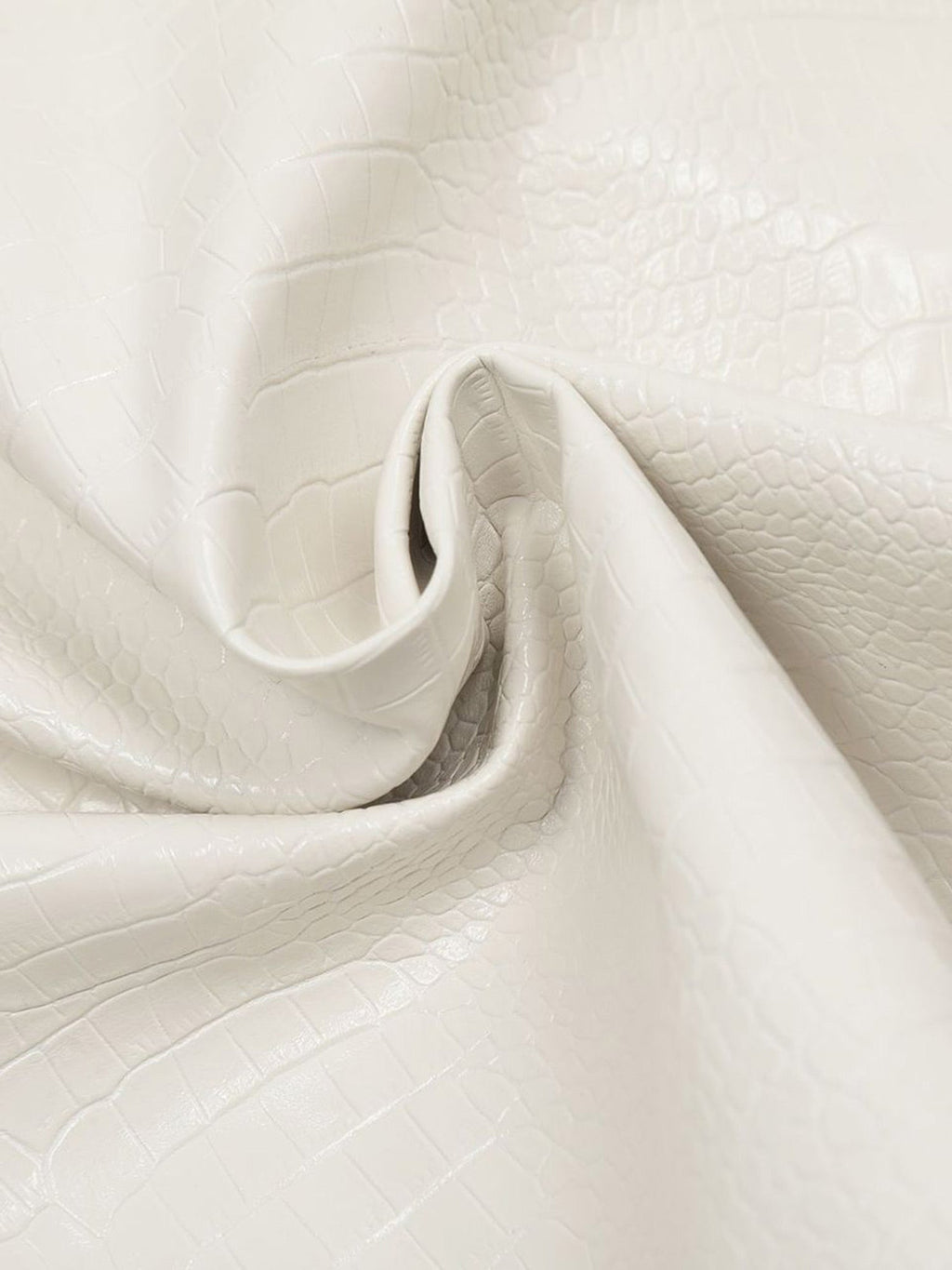 Thesupermade Star Embroidered PU Leather Jacket - 2358