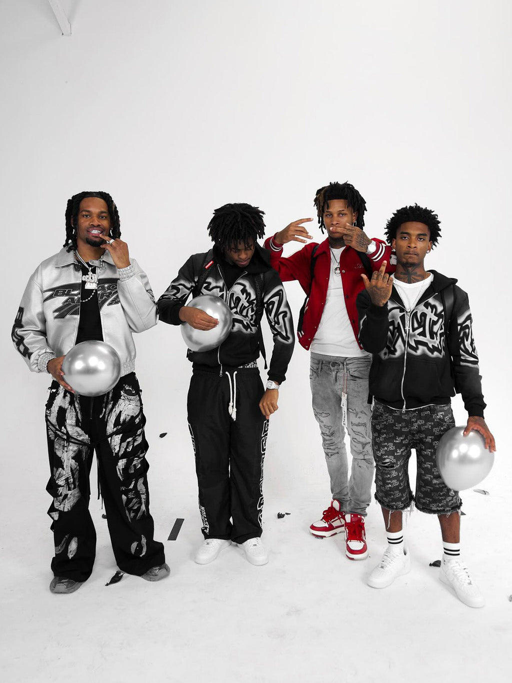 Faux Leather Vintage Street Black Air Jacket - 1821