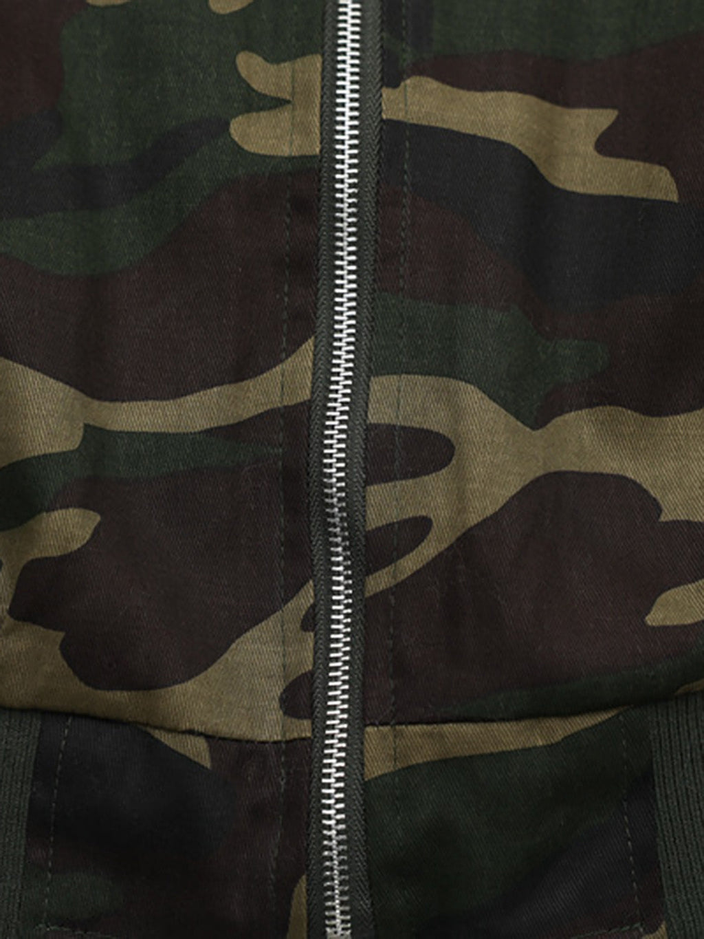 Embroidered Detachable Fur Hooded Jacket - 2546