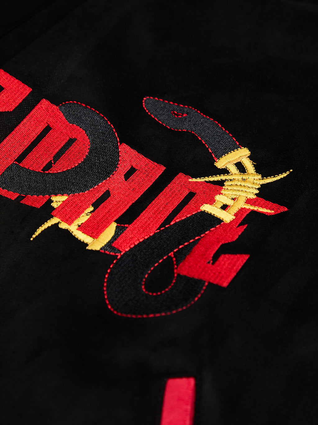 Original Embroidered Jersey Bomber Jacket - 2346